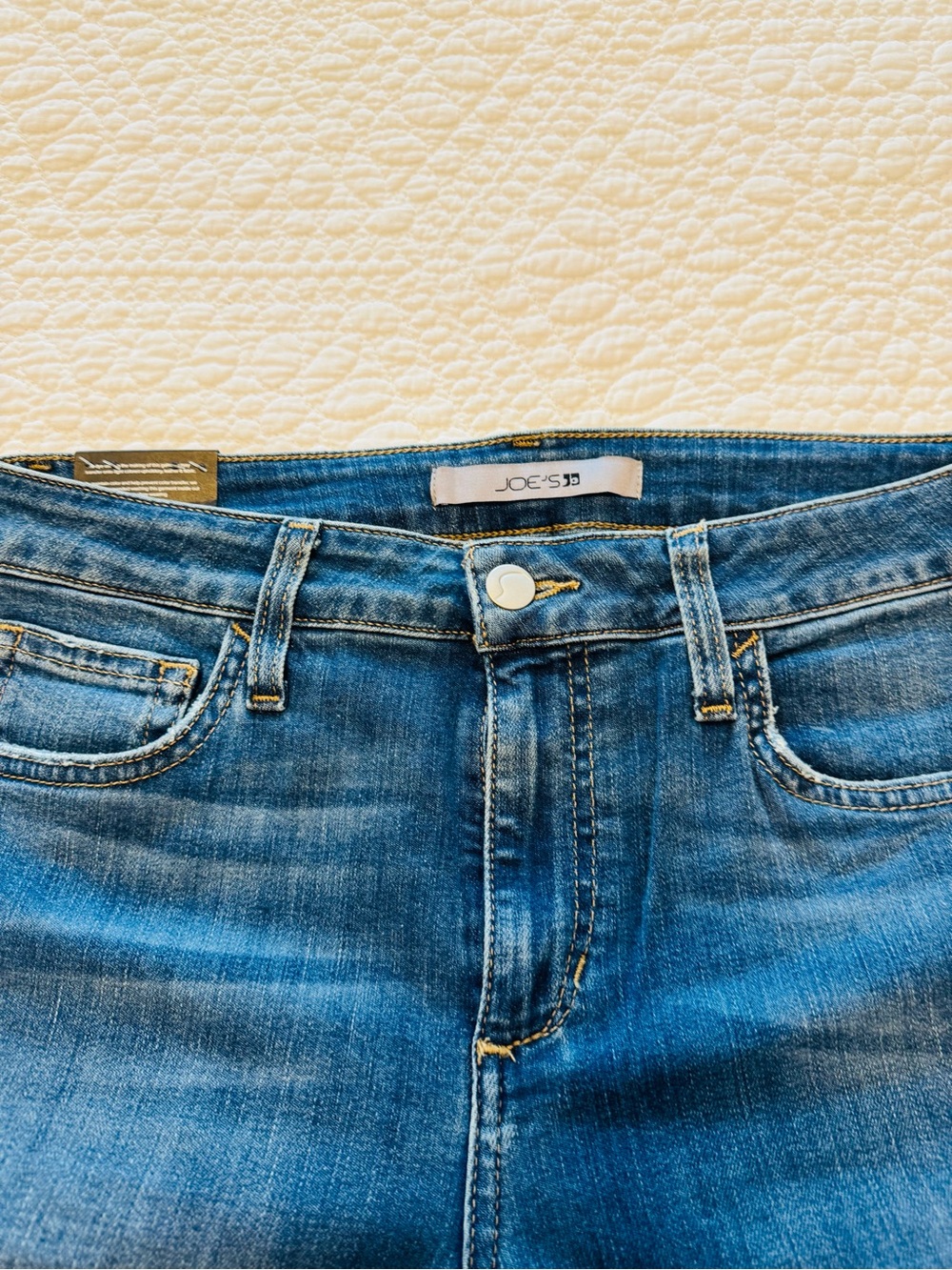 Joe's Jeans Slim Straight Mid Blue Wash Jeans